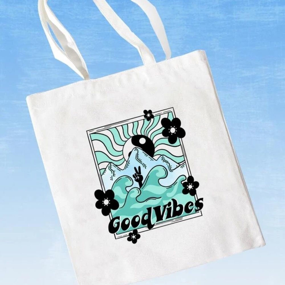 Good Vibes Tote Bag